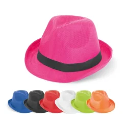 Gift Campaign Cappello in plastica PP di vari colori con nastro sublimabile></noscript> Cappellini Personalizzati|Cappelli Di Paglia Personalizzati