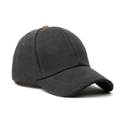 Gift Campaign Cappello in tela di cotone riciclato con dettagli in pelle sintetica> Cappellini Personalizzati