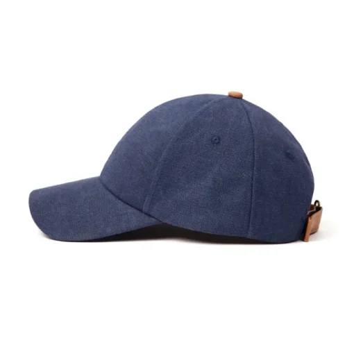 Gift Campaign Cappello in tela di cotone riciclato con dettagli in pelle sintetica> Cappellini Personalizzati