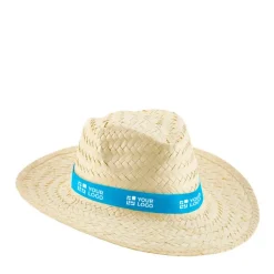 Gift Campaign Cappello paglia chiaro nastro colori vivaci personalizzabile Beachtime></noscript> Cappelli Di Paglia Personalizzati