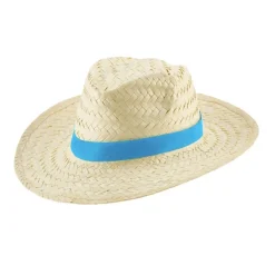 Gift Campaign Cappello paglia chiaro nastro colori vivaci personalizzabile Beachtime></noscript> Cappelli Di Paglia Personalizzati