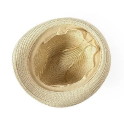 Gift Campaign Cappello regolabile dall'interno con nastro nero per personalizzare></noscript> Cappelli Di Paglia Personalizzati