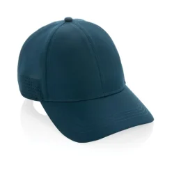 Gift Campaign Cappello sportivo in RPET 6 pannelli e chiusura posteriore con fibbia></noscript> Cappellini Personalizzati
