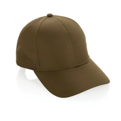 Gift Campaign Cappello sportivo in RPET 6 pannelli e chiusura posteriore con fibbia> Cappellini Personalizzati