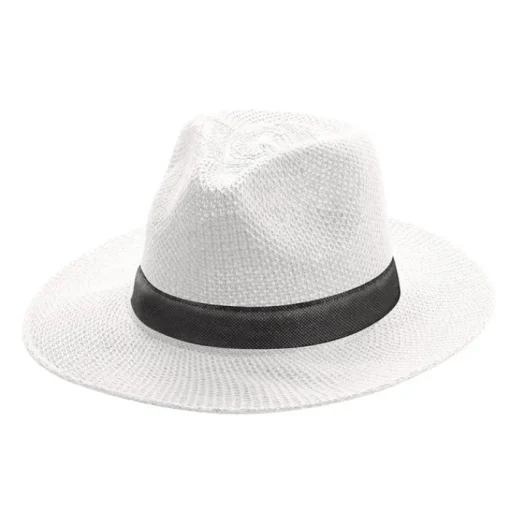 Gift Campaign Cappello stile cowboy in materiale sintetico con nastro personalizzabile> Cappelli Di Paglia Personalizzati