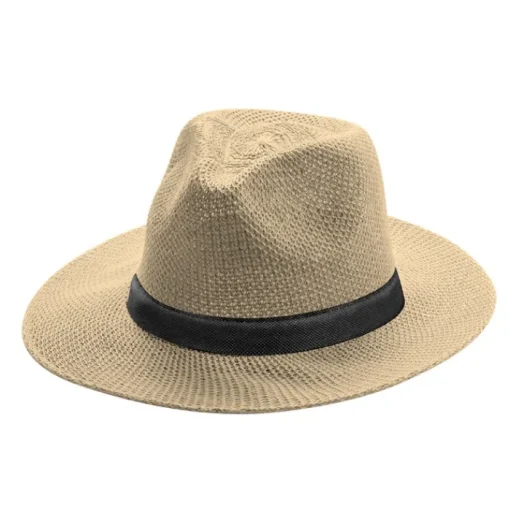Gift Campaign Cappello stile cowboy in materiale sintetico con nastro personalizzabile> Cappelli Di Paglia Personalizzati