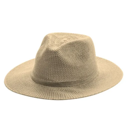 Gift Campaign Cappello stile cowboy in materiale sintetico con nastro personalizzabile> Cappelli Di Paglia Personalizzati