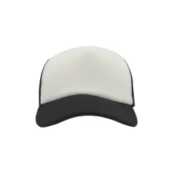 Gift Campaign Cappello trucker bicolore con visiera imbottita in poliestere 80 g/m2> Cappellini Personalizzati