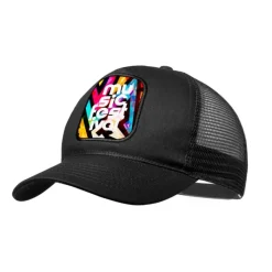 Gift Campaign Cappello trucker con toppa cucita e fascetta in plastica Trucker></noscript> Cappellini Personalizzati