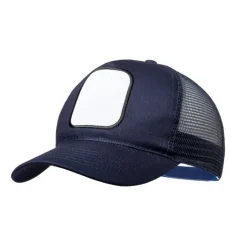 Gift Campaign Cappello trucker con toppa cucita e fascetta in plastica Trucker></noscript> Cappellini Personalizzati