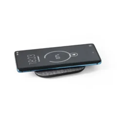 Gift Campaign Caricabatteria wireless ecologico con porta USB-C Fabric RPET></noscript> Caricabatterie