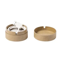Gift Campaign Caricabatterie in cartone riciclato e fibra di grano 5W Cardboard><noscript><img width=