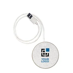 Gift Campaign Caricabatterie in cartone riciclato e fibra di grano 5W Cardboard><noscript><img width=