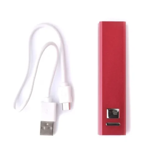 Gift Campaign Caricabatterie portatile da 2.200 mAh in vari colori attrattivi Colors> Power Bank Personalizzati