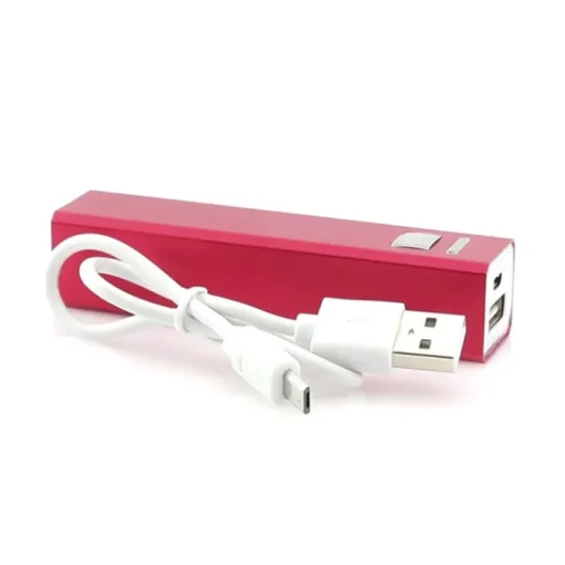 Gift Campaign Caricabatterie portatile da 2.200 mAh in vari colori attrattivi Colors> Power Bank Personalizzati