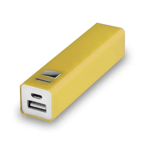 Gift Campaign Caricabatterie portatile da 2.200 mAh in vari colori attrattivi Colors> Power Bank Personalizzati