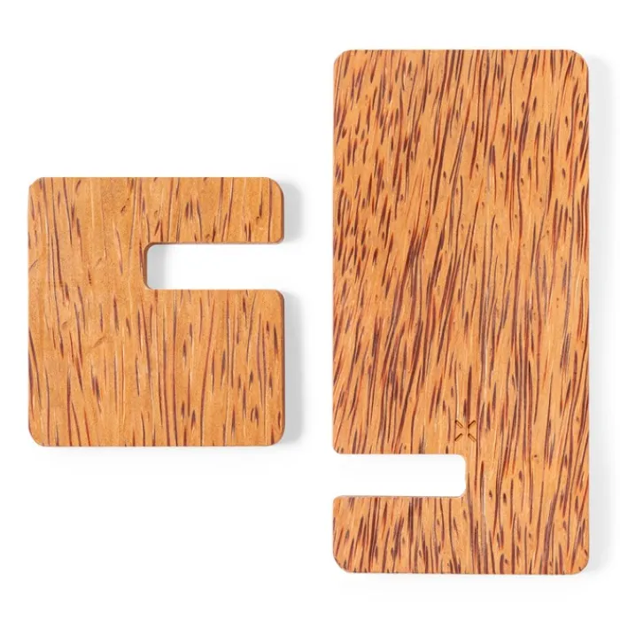 Gift Campaign Caricabatterie wireless da 15W con supporto in noce di cocco Up Coco> Caricabatterie