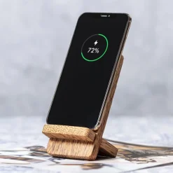 Gift Campaign Caricabatterie wireless da 15W con supporto in noce di cocco Up Coco><noscript><img width=