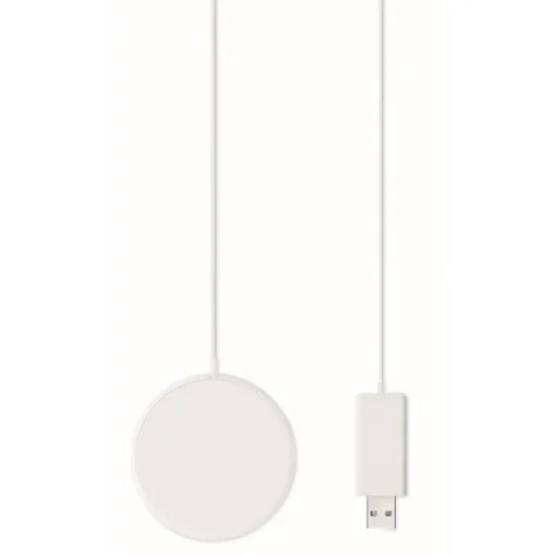 Gift Campaign Caricabatterie wireless magnetico con logo in ABS da 10W Circle> Caricabatterie