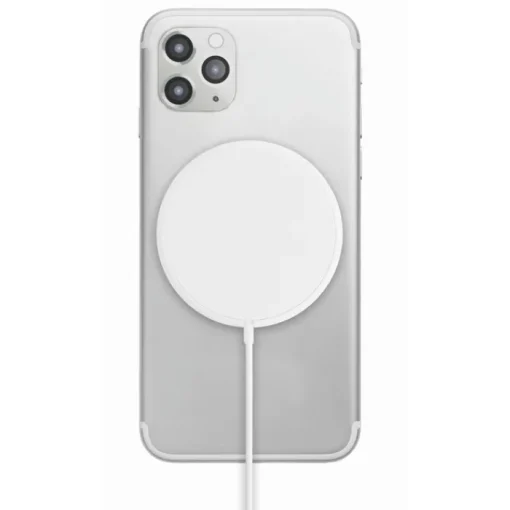 Gift Campaign Caricabatterie wireless magnetico con logo in ABS da 10W Circle> Caricabatterie
