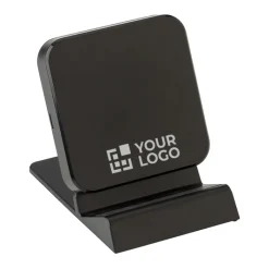Gift Campaign Caricabatterie wireless promozionale con supporto regolabile Adjust></noscript> Caricabatterie