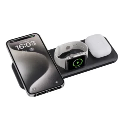 Gift Campaign Caricatore magnetico 3 in 1 con ricarica wireless magnetica 15W><noscript><img width=