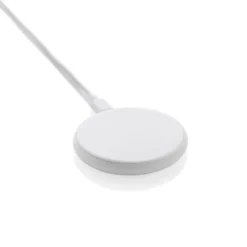 Gift Campaign Caricatore magnetico wireless in plastica riciclata certificata da 15W></noscript> Caricabatterie