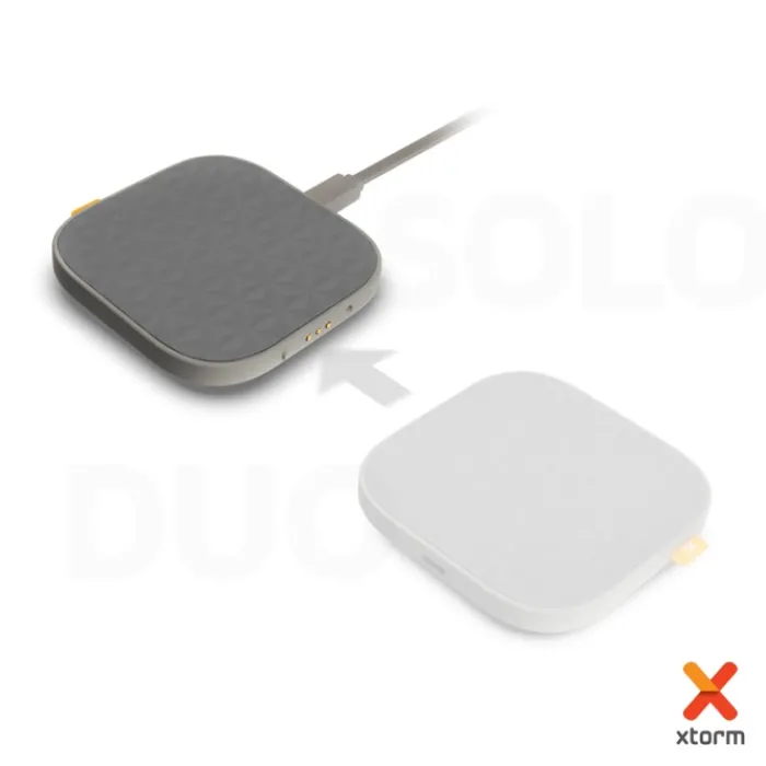 Gift Campaign Caricatore wireless compatto di forma quadrata da 15W> Caricabatterie