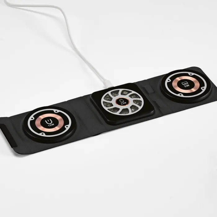 Gift Campaign Caricatore wireless ecologico a fascia con 3 livelli di potenza> Caricabatterie