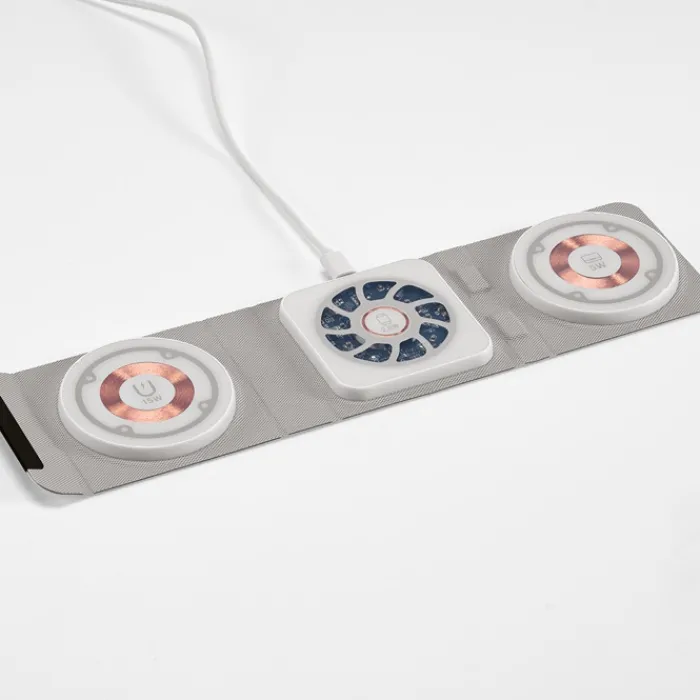 Gift Campaign Caricatore wireless ecologico a fascia con 3 livelli di potenza> Caricabatterie