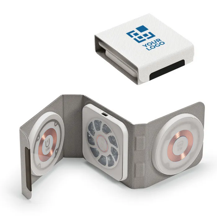 Gift Campaign Caricatore wireless ecologico a fascia con 3 livelli di potenza> Caricabatterie