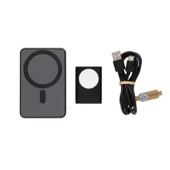 Gift Campaign Caricatore wireless in plastica RCS con powerbank per 3 dispositivi><noscript><img width=