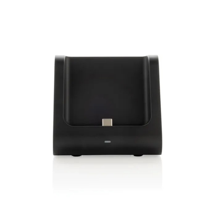 Gift Campaign Caricatore wireless in plastica RCS con powerbank per 3 dispositivi> Caricabatterie