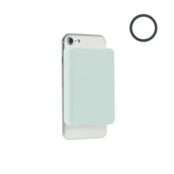 Gift Campaign Caricatore wireless magnetico da 15W in bambù colorato Power Magnet><noscript><img width=