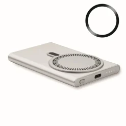 Gift Campaign Caricatore wireless magnetico a ricarica rapida con powerbank 15W></noscript> Caricabatterie|Power Bank Personalizzati