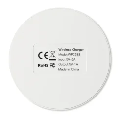 Gift Campaign Caricatore wireless personalizzabile in full color 5W Fullprint Round><noscript><img width=