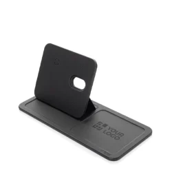 Gift Campaign Caricatore wireless pieghevole 3 in 1 e vassoio da tavolo in PU RCS><noscript><img width=