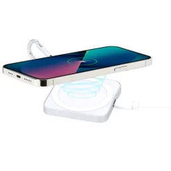 Gift Campaign Caricatore wireless quadrato da 15W in alluminio con moschettone></noscript> Caricabatterie