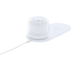 Gift Campaign Caricatore wireless 15W con lampada 12 LED a luce bianca e multicolore><noscript><img width=