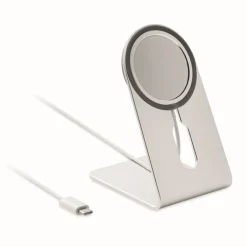 Gift Campaign Caricatore wireless 15W in alluminio con supporto magnetico Alu Stand></noscript> Caricabatterie