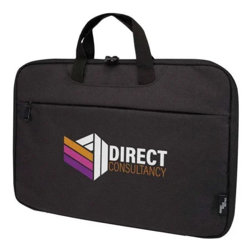 Gift Campaign Cartella porta pc in poliestere riciclato e fodera in RPET 2 in 1> Borse Porta Pc