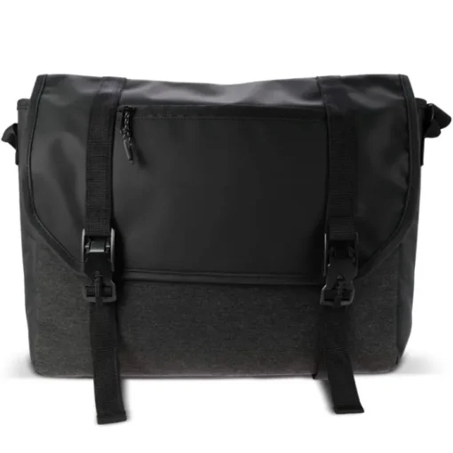 Gift Campaign Cartella porta pc in rPET con patta, fibbie e tracolla regolabile> Borse Porta Pc