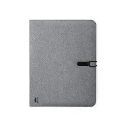 Gift Campaign Cartella portablocco con logo A4 multitasche fogli righe Mottled Grey></noscript> Portadocumenti Personalizzati