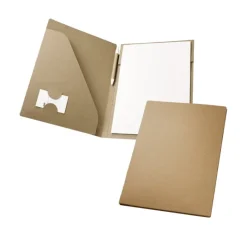 Gift Campaign Cartellina promozionale A4 fogli 450g/m2 con penna a sfera Eco><noscript><img width=