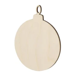 Gift Campaign Cartolina natalizia con decorazione a forma di pallina e semi di pino><noscript><img width=