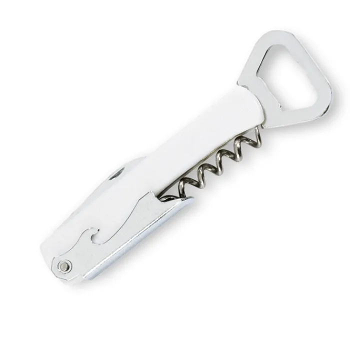 Gift Campaign Cavatappi con lama ed apribottiglie in acciaio inox e PS Chef> Cavatappi Personalizzati