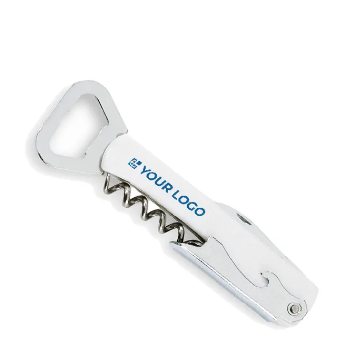 Gift Campaign Cavatappi con lama ed apribottiglie in acciaio inox e PS Chef> Cavatappi Personalizzati