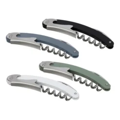 Gift Campaign Cavatappi in acciaio inossidabile con corpo colorato Gourmet></noscript> Cavatappi Personalizzati