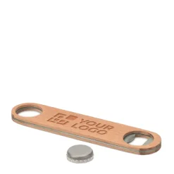 Gift Campaign Cavatappi in personalizzabile Metalwood></noscript> Apribottiglie Personalizzati