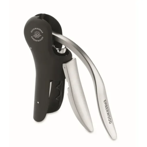 Gift Campaign Cavatappi personalizzabile semi automatico in ABS con finitura gommata> Cavatappi Personalizzati